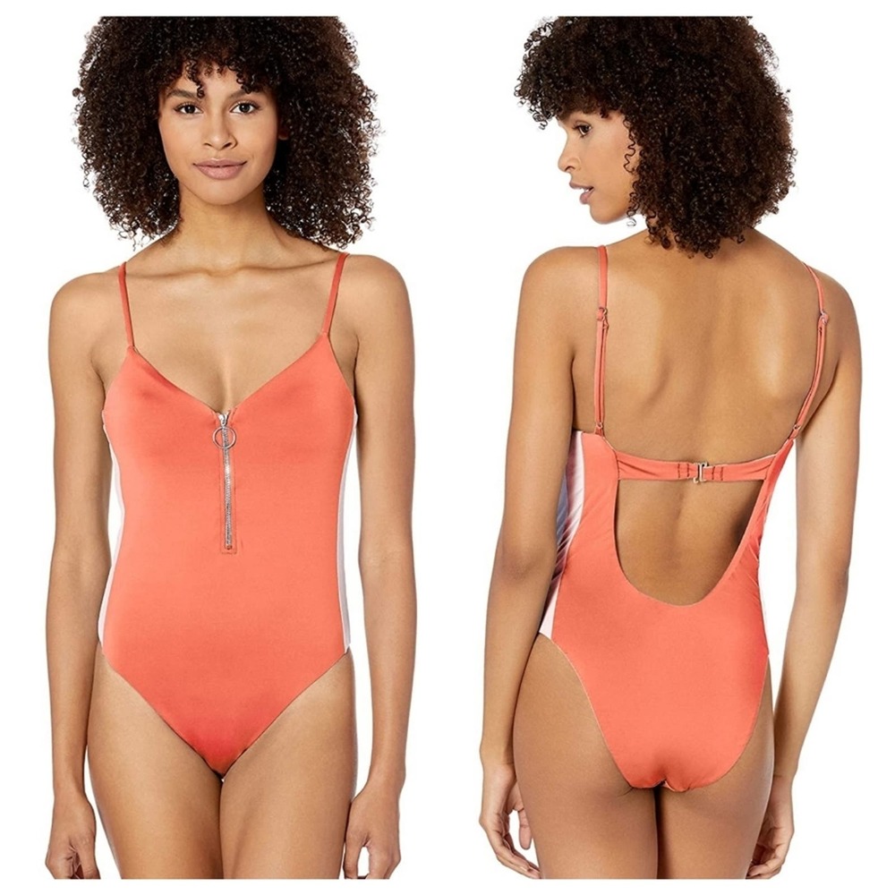 NWT The Bikini Lab One Piece Deep V Neckline